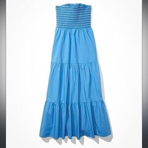 Small, blue, maxi dress from American Eagle
